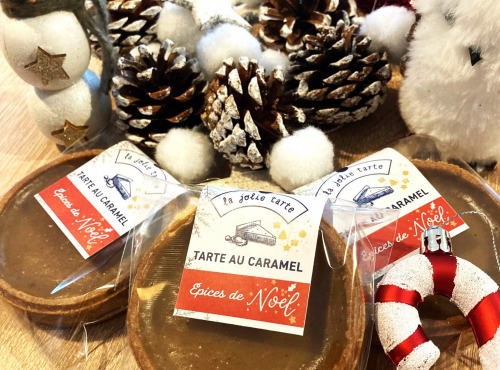 La Jolie Tarte - Tarte caramel noel 60g