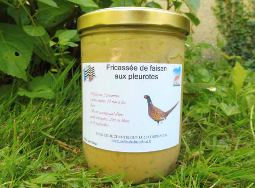 Cailles de Chanteloup - Fricassée De Faisan Aux Pleurottes