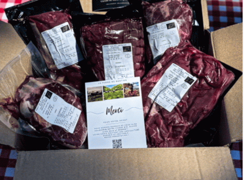 La Ferme de Bastien - [Précommande] Colis de viande de boeuf de race bazadaise BIO "Le Classique" 5 kg