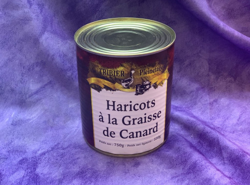 Ferme de Pleinefage - Haricot à la graisse de canard - Boîte de 550g