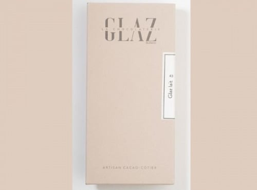 Glaz la chocolaterie de la presqu’île - [Précommande] Tablette Glaz chocolat lait à 43% de cacao