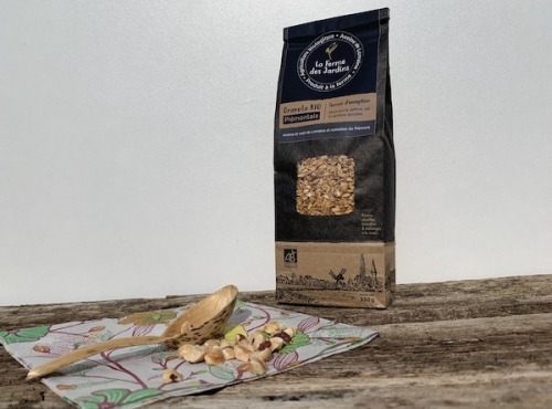 Ferme des Jardins - Granola Bio Piemontais : Miel Et Noisette Du Piemont 12x350g