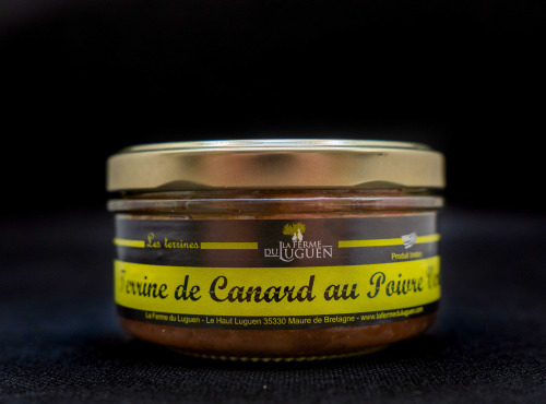 La Ferme du Luguen - Terrine De Canard Au Poivre Vert 120g