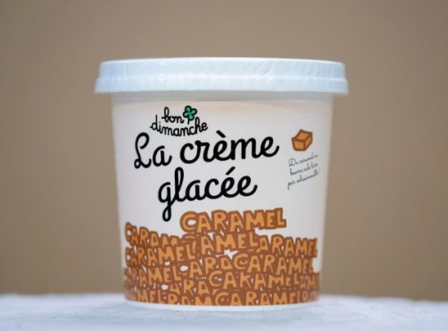 Bon Dimanche - Crème Glacée Caramel Beurre Salé Bio 6 x 400ML