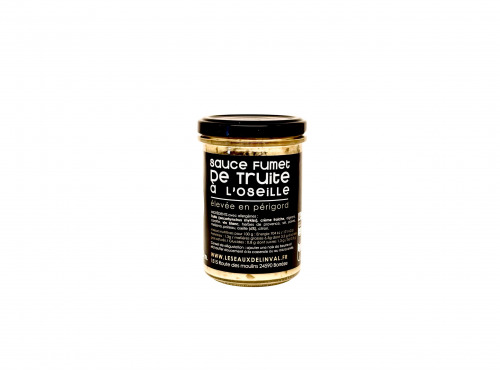 Pisciculture des eaux de l'Inval - Sauce fumet de truite oseille 200 ml