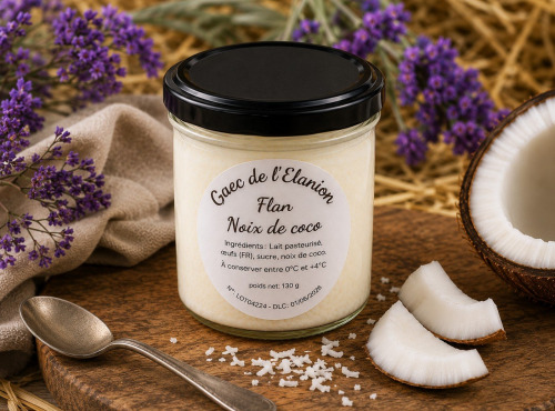 Gaec de l'Elanion - Flan À La Noix De Coco 130g