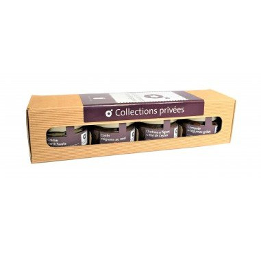 Le sentier des Bergers - Le coffret 4 pots "Apéro dînatoire"