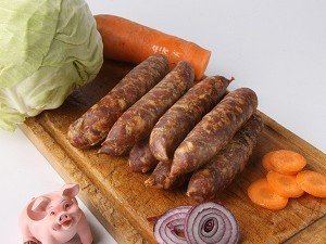 La Ferme du Louvier - Saucisse fumée à cuire 240g