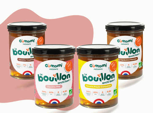 Oùmami - Coffret bouillon d'os pour une Découverte Bienfaisante (x4)