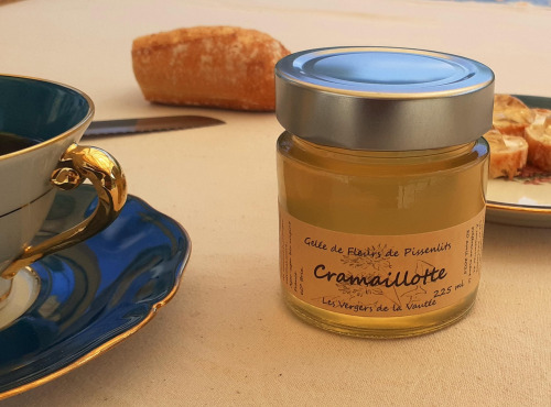 Les Vergers de la Vautée - Gelée Extra de Cramaillotte (Fleurs de pissenlits) 250g