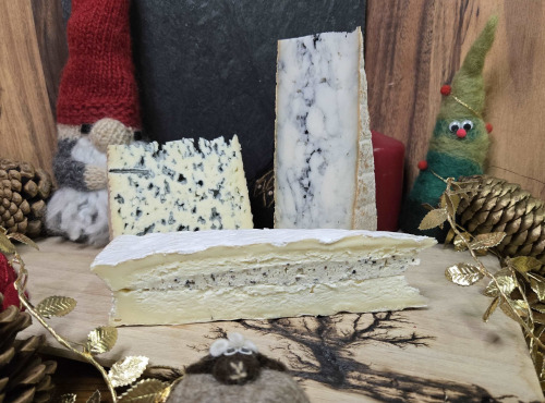 La Fermière - Plateau des fêtes 2 à 4 personnes "La Petite Tablée Festive" 400g de fromages