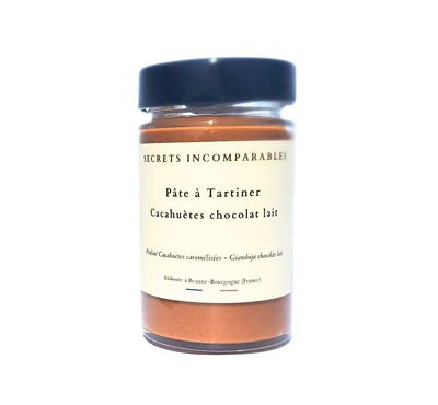 Secrets Incomparables - Pâte à Tartiner Cacahuètes Chocolat Lait 700g