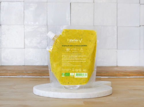 L'Atelier V* - Houmous De Lentille Corail Et Coriandre - 450g