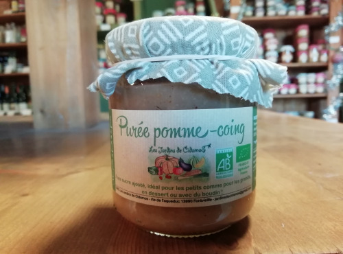La Boite à Herbes - Purée Pomme-coing Bio