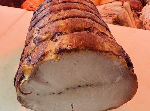 Ferme de la Paumerais - RÔTI DE PORC BRAISÉ 500g ( 8/10 tranches )