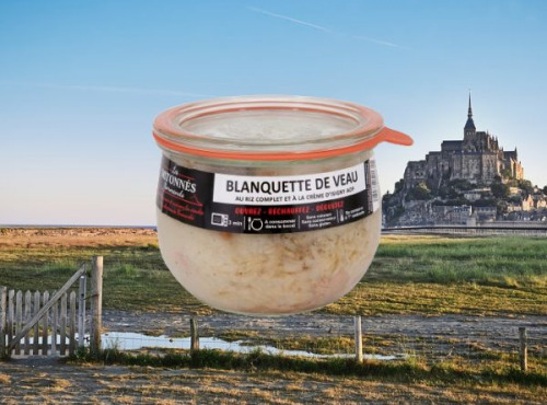 La Chaiseronne - BLANQUETTE DE VEAU AU RIZ COMPLET ET A LA CREME D'ISIGNY AOP