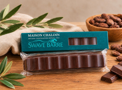 Chaloin Chocolats - Swave chocolat noir pistache