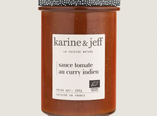Karine & Jeff - Sauce tomate au curry indien 6x200g