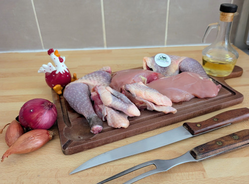 Fermette des Landes - Pintade fermiere découpée 1,2 kg