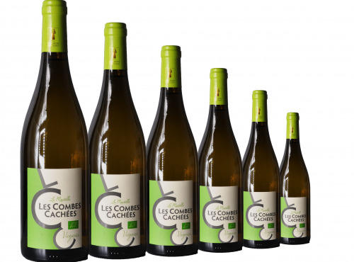 Domaine Les Combes Cachées - Le Blanc plaisir: Viognier IGP Pays d'Oc 2021 - La Martelle - 6x75cl