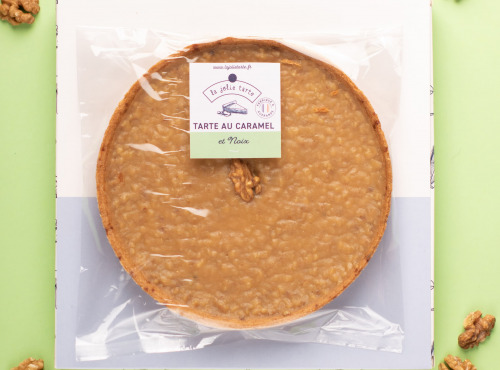 La Jolie Tarte - Tarte au caramel et noix - 360g