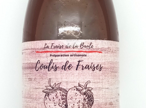 La Fraise de La Baule - Coulis de fraise 300gr