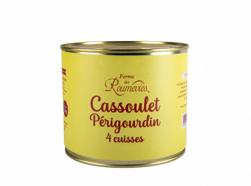 La Ferme des Roumevies - Cassoulet périgourdin aux cuisses de canard confites 2100g