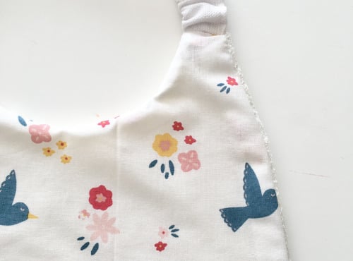 Timouny - Bavoir serviette Birds