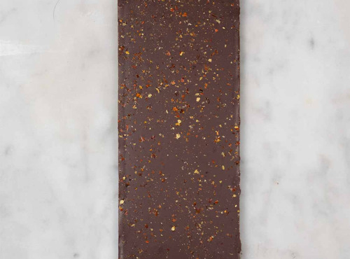 Barre Clandestine - Tablette de chocolat, coco et piment - bean to bar