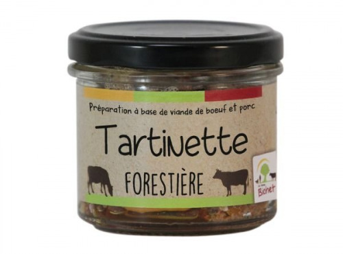 Ferme Bichet - Tartinette champignons/persillade 90g