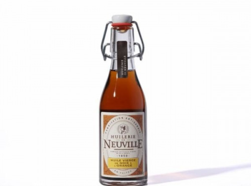 Huilerie de Neuville - Huile Vierge de Noix à l'Orange 25cl