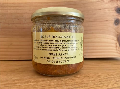 Ferme ALLAIN - Boeuf bolognaise 300g