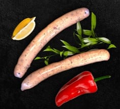 Terre de Gallie - Chipolatas de faisan à l'Espelette (Calibre 90gr) X6