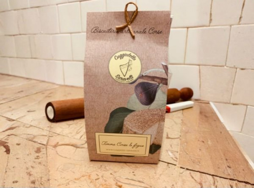 Biscuiterie Saravelli - Cuggiulelle salées tomme corse & figue