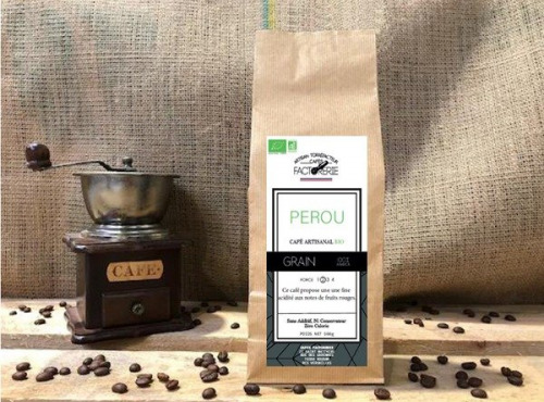 Cafés Factorerie - Café Pérou Bio GRAIN - 250g