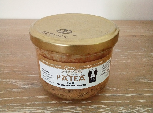 Ferme AOZTEIA - Pâté De Porc Basque Kintoa