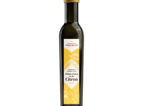 Domaine des Terres Rouges - Huile d'Olive au Citron 25 cl