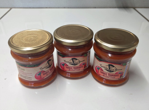 Maison du Pruneau - Cueillette du Gascon - Sauce Tomates nature - 3 pots