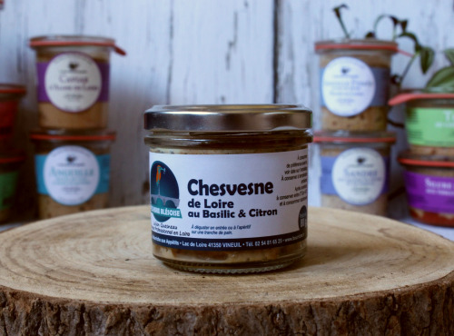 La Bourriche aux Appétits - Rillettes de Chevesne de Loire au Basilic et Citron