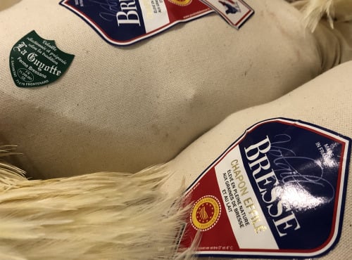 La Guyotte Ferme Bressane - [Précommande] Chapon de Bresse AOP de la Guyotte effilé
