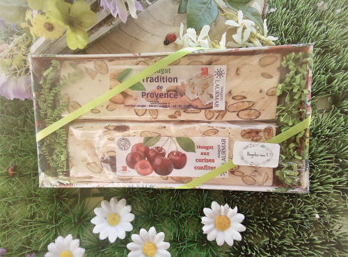 Nougats Laurmar - Coffret nougat tradition & cerises confites
