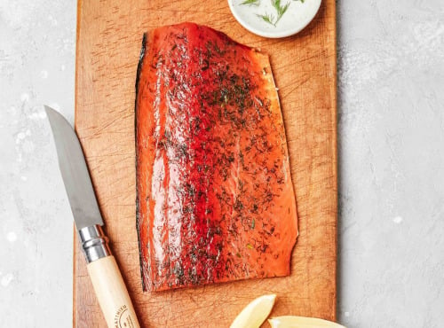 Maison Matthieu - Saumon Fumé Gravlax Tranché - 500g x8