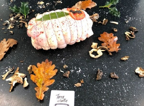 Terre de Gallie - Rôti de Chapon Farci Forestière 1kg