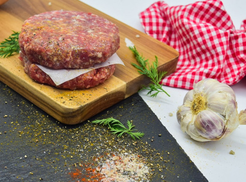 Dégustonfoin - [SURGELÉ] Steaks Hachés de Boeuf Simmental BIO – 2x150 g