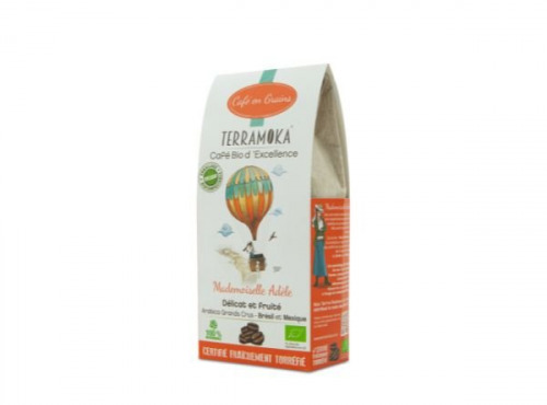 TERRAMOKA - Café en grains ADELE 200 G  Bio x5