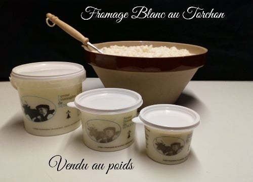 Tome de Rhuys - Ferme Fromagère de Suscinio - Fromage Blanc Battu Ou Lissé