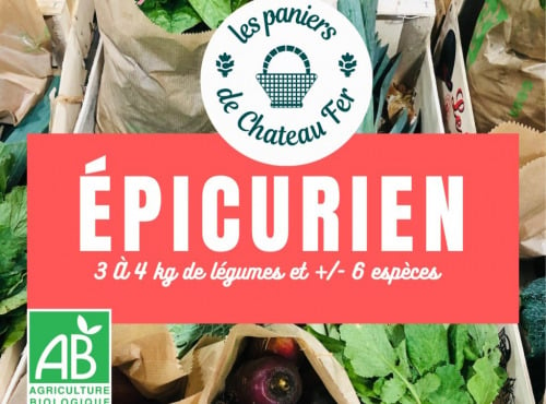 ChâteauFer - Panier de légumes de saison : Epicurien - 3/4kg