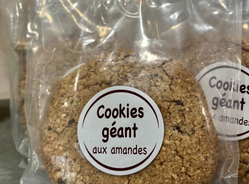 Les amandes et olives du Mont Bouquet - Cookies géant aux amandes 100g