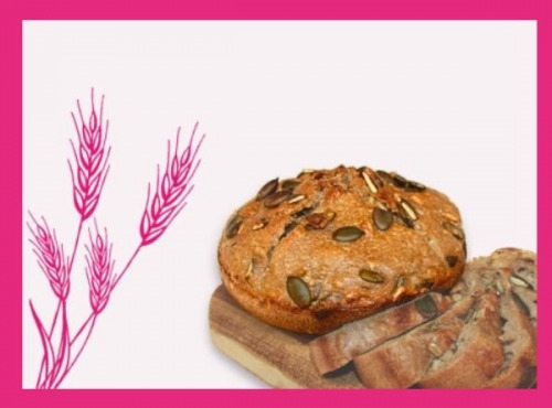 La BRIQUETTERIE - Pain Graines Courge & Tournesol - Casserole