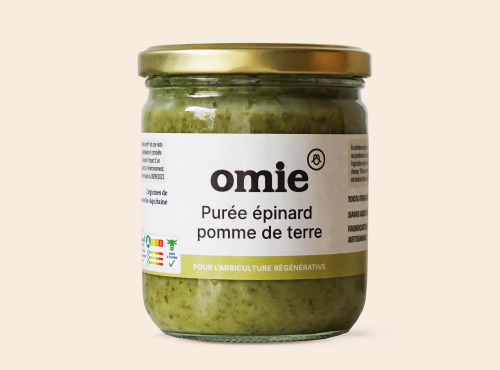 Omie - Purée épinard pomme de terre - 380 g